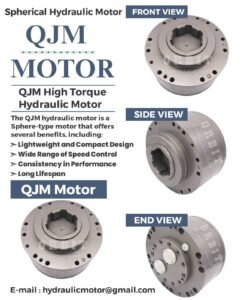 QJM Spherical Piston Hydraulic Motor Manufacturer in Ahmedabad Mumbai Pune Chennai Bangalore Hyderabad Delhi Nashik Kolkata Nagpur Coimbatore India